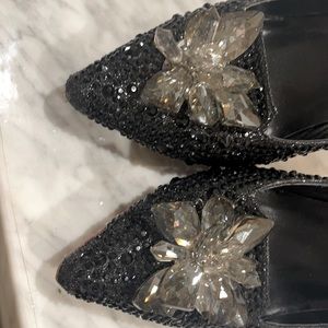 Jimmy choo crystal shoes